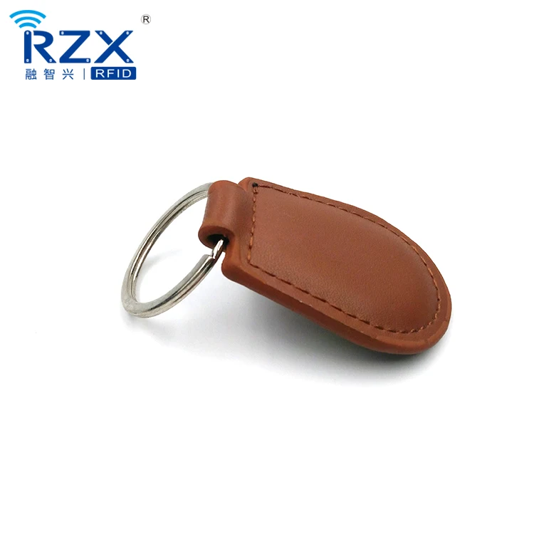 Шэньчжэнь цена водонепроницаемый контроля доступа 13,56 МГц MIFARE Сверхлегкий C кожа rfid брелок