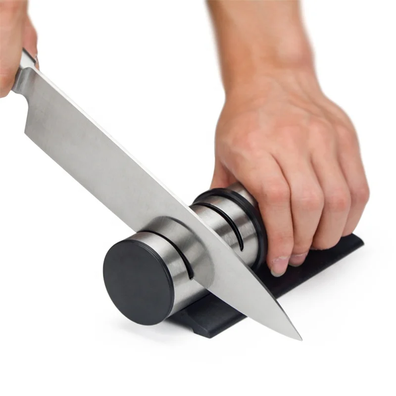2020 Amazon European brand stainless steel cylinder new knife sharpener