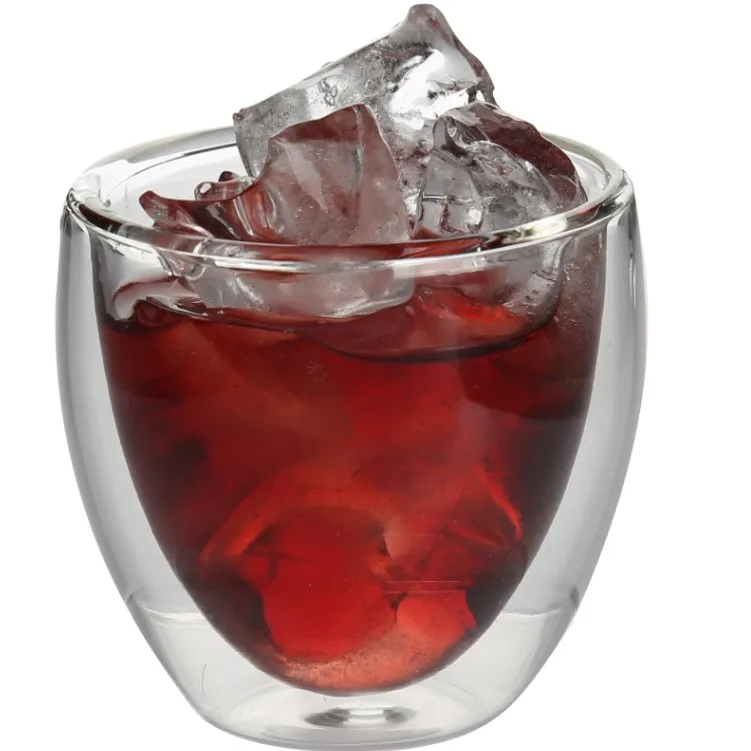 JHROC06 80 мл 250 мл 350 мл 450 мл профессиональная поставка изолированный боросиликат эспрессо капучино кофе или чая кружки