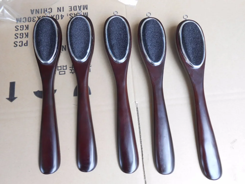 High-end wooden shoehorn/coat brush/3 in 1 clothes brush for hotel
