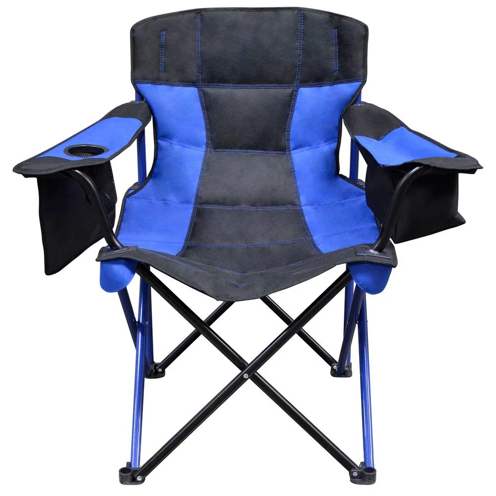 
New design Giant folding camping chair with cooler bag foldable for outdoor camping chair <span style=