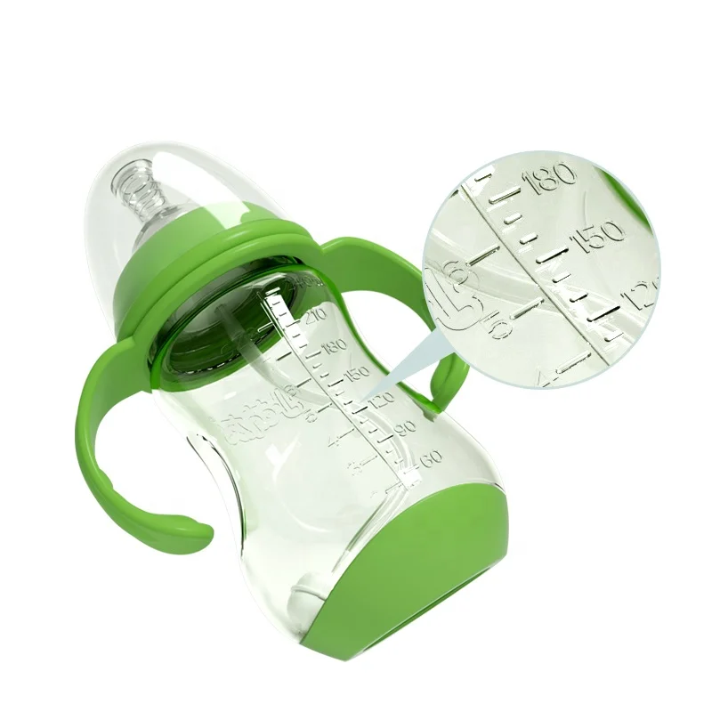 Baosheng Temperature Sensing PP bottle BPA Free Plastic Feeding Baby Bottle