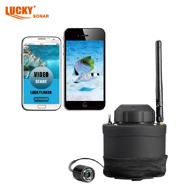 
Lucky WIFI Portable Underwater Visual Fish Finder Video Camera 20M 
