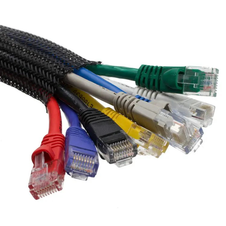 16mm Pet Plastic Expandable Braided Wire Harness Protection Sleeve