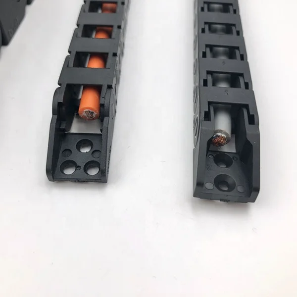 Shandong Zhongde  Customized Plastic cable drag chain  for Electronic Equipment