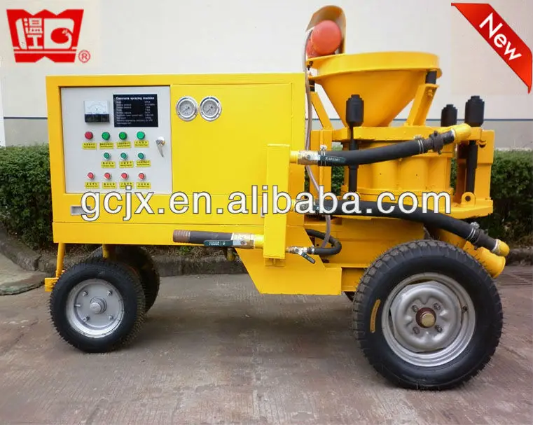 CE approved! 9m3/h concrete wet mix shotcrete machine