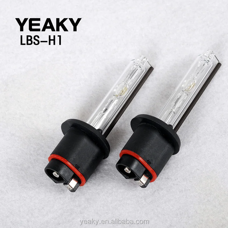 Factory Directly Selling YEAKY H1 LBS 1 pair 35W/50W 12V/24V DOT ISO9001 Certificate Car Xenon HID Bulbs