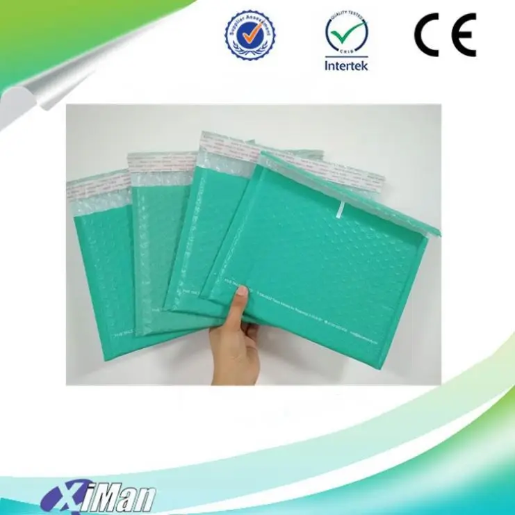 XIMAN best selling gifts Custom Design Bubble Mailers blue bubble wrap envelope