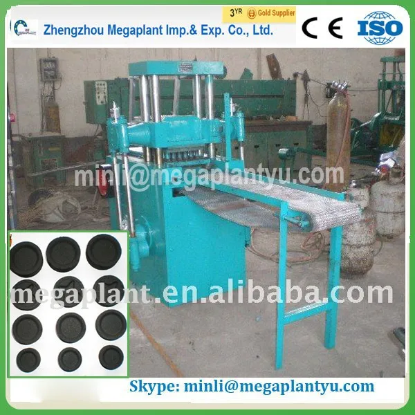 Coal processing machinery Shisha sawdust charcoal making machine