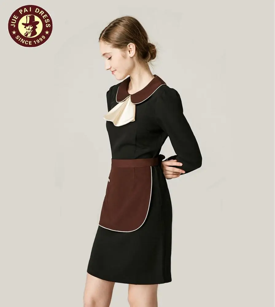 Wholesale high quality hotel staff uniforms housekeeping and cleaning workwear