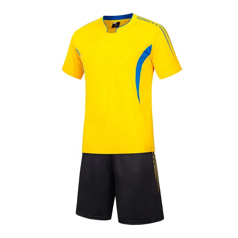 China Factory Direct Sell 100% Polyester  Kids Football Jersey T Shirt With Competitive Price Wholesale