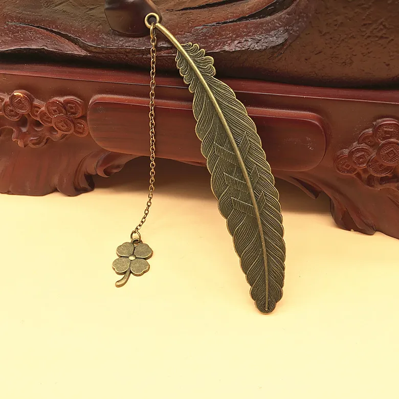 Antique Copper Bookmark, Hook Bookmarks