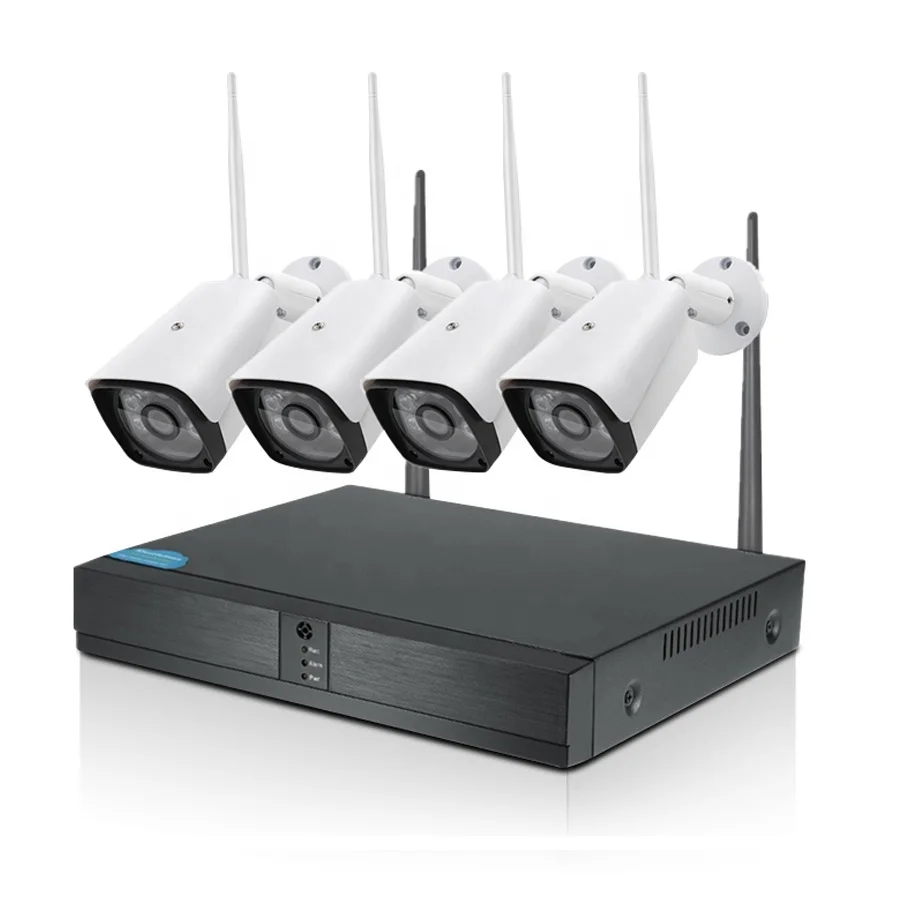 4ch 960P Wireless CCTV System WiFi Nvr Kit  HD Waterproof Outdoor IP Camera Security System video Surveillance Nvr Kit