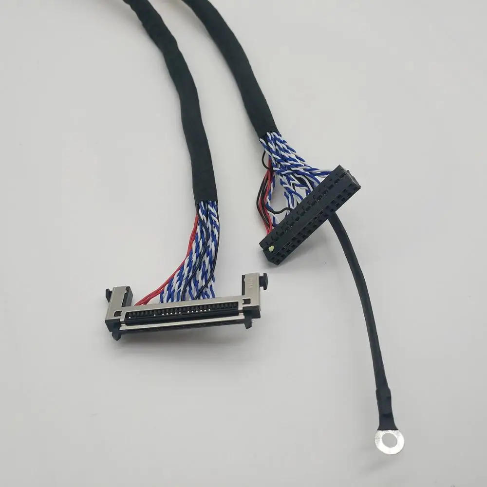 LVDS 41-51Pin awm 20706 105c 60v vw 1 FFC Flexible Flat 15pin ffc connector 4pin lvds cable