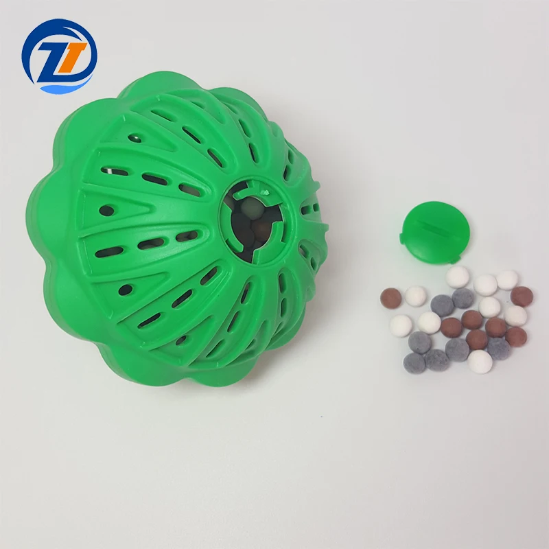 plastic household magic eco magnetic ceramic laundry nano washing ball for washing machine