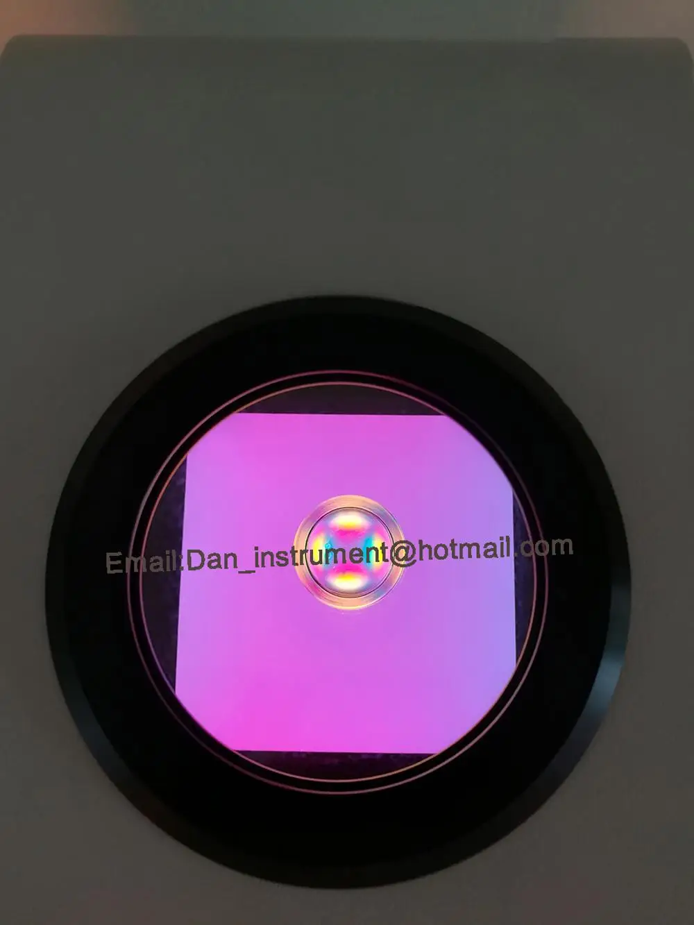 Портативный Стеклянный поляризованный измеритель напряжения DAN-403