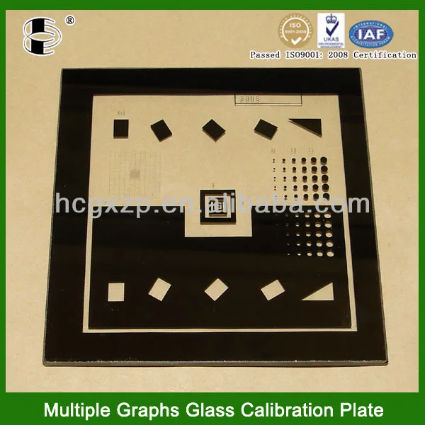 High quality Image Measuring Apparatus Ordinary Glass 3D Calibration plate usaf