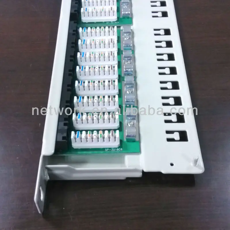 Патч-панель 0.5U 24Port UTP Cat5e
