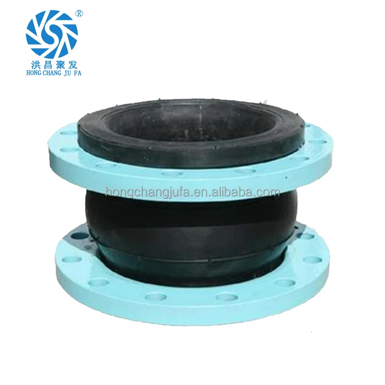 Pipeline vibration dampener rubber bellows pump flexible coupling