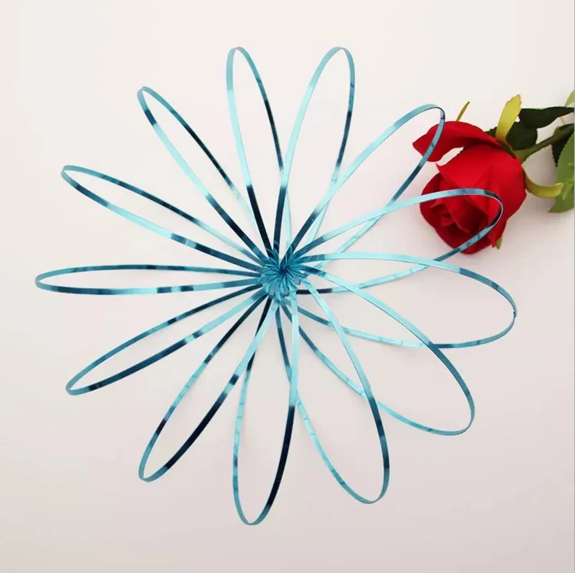 Magic Ring Kinetic 3D Spring Toy Sculpture Ring Game Toy For Kids