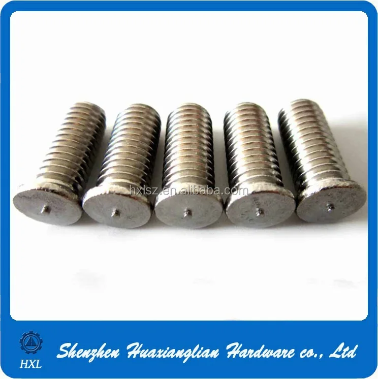 China Factory Price Zinc Plated Steel M6 M8 Big Head Welding Screw Bolt