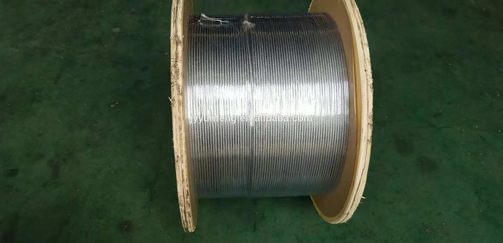 Yunfeng 1x19/6x7+fc/7x7/6x19+fc/6x19+WSC/18x7+FC/18x7+IWS stainless steel wire rope for fitness equipment