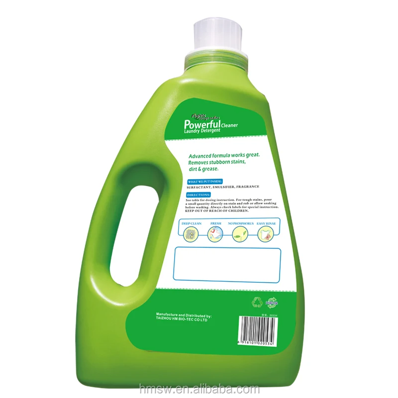 Go-touch 2kg Eco-friendly Biodegradable Fabric Cleaner Laundry Liquid Detergent