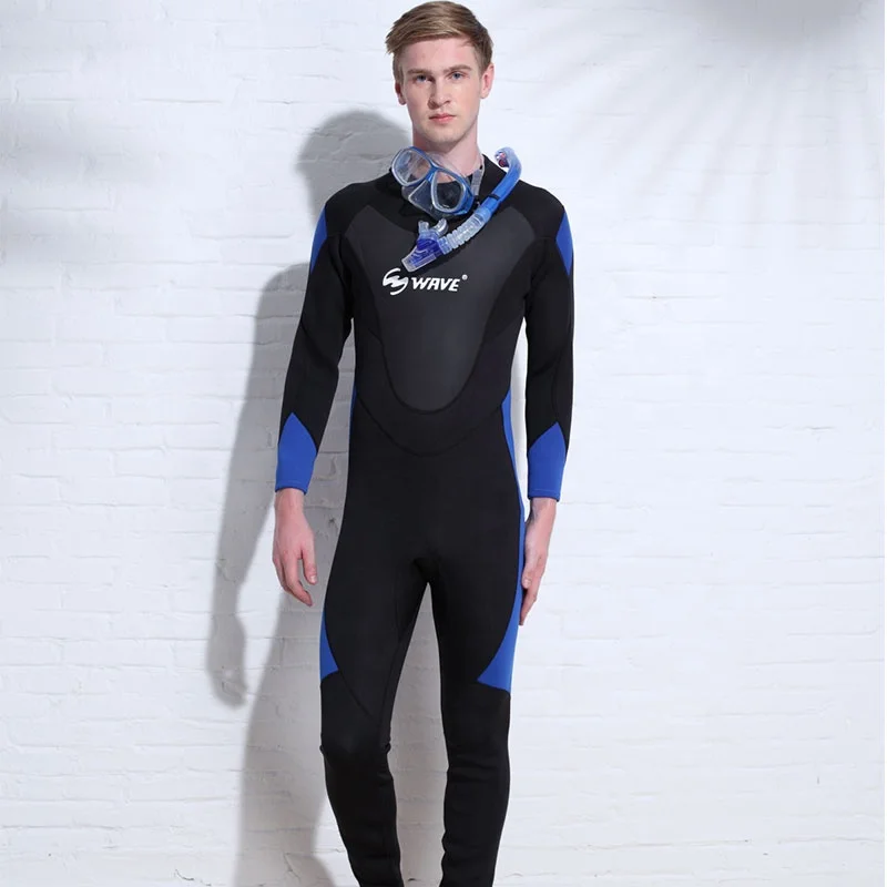WAVE Ergonomic design 2.5mm diving suit oem neoprene mens surfing wetsuit