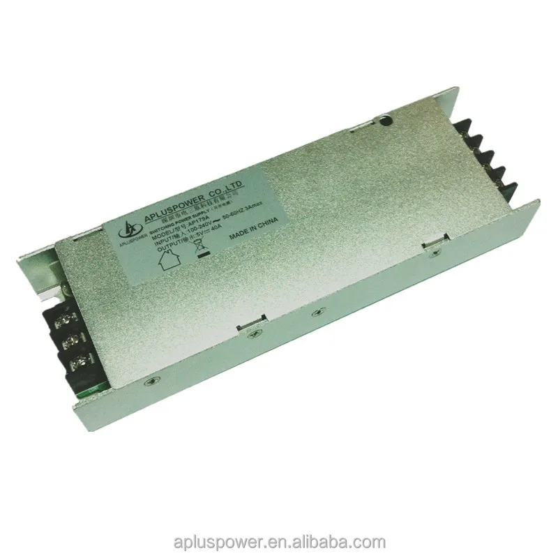 Стабильный Прочный заводской источник питания 5 вольт импульсный источник питания 220 В 5 в 40 А