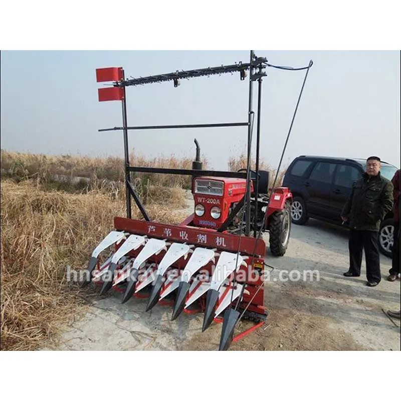  4GL-180 из конопляной ткани жатка комбайн для сбора урожая на 4 колеса