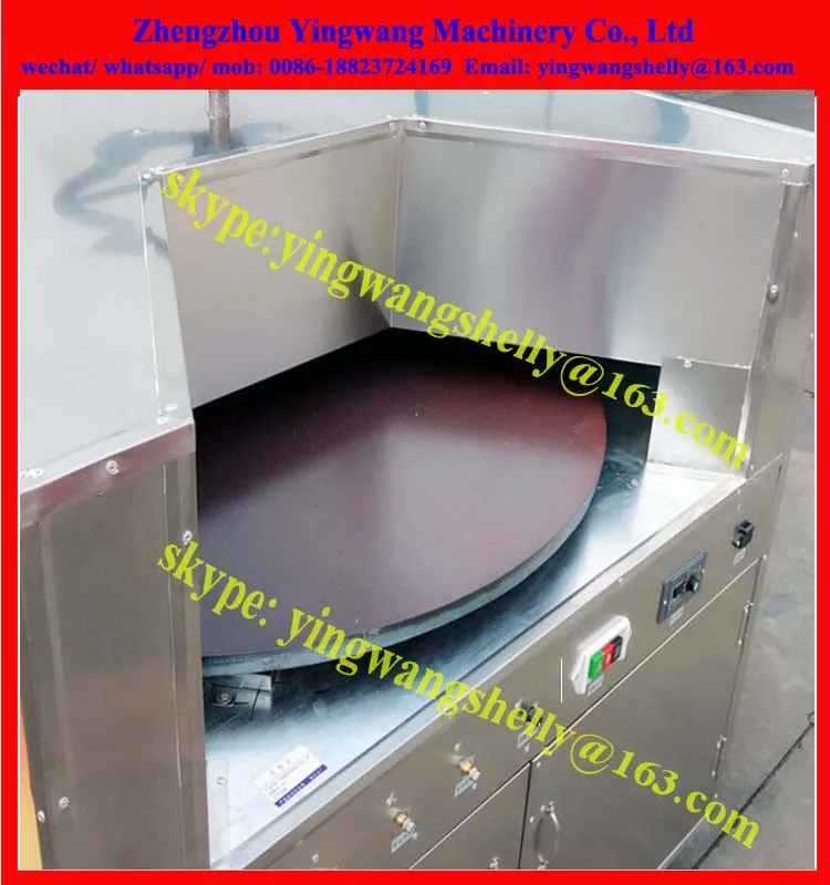 Gas Arabic Bread Tortilla Pita Bread Roti Making Baking Oven Machine