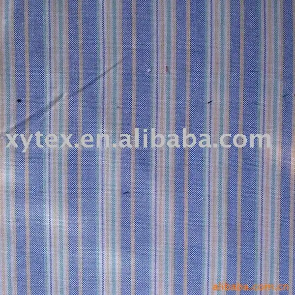 
100% cotton yarn dyed fabric 