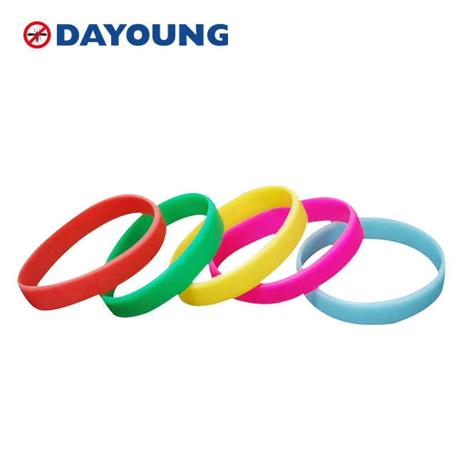 Dayoung 100% Citronella Oil Safe For Baby Deet Free Pest Control Silicone Mosquito Rpellent Bracelet bracelet anti moustiqu