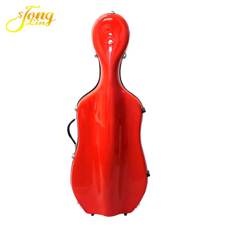 
 TL-1012C цветные ЦЕНАМ оптом стекловолокно жесткий футляр для виолончели для продажи  