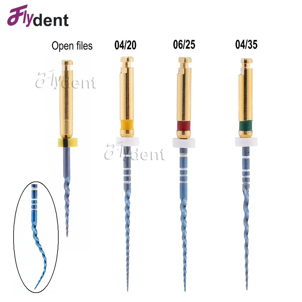S files Blue dental rotary  files  endodontic files  Use for Root canal cleaning