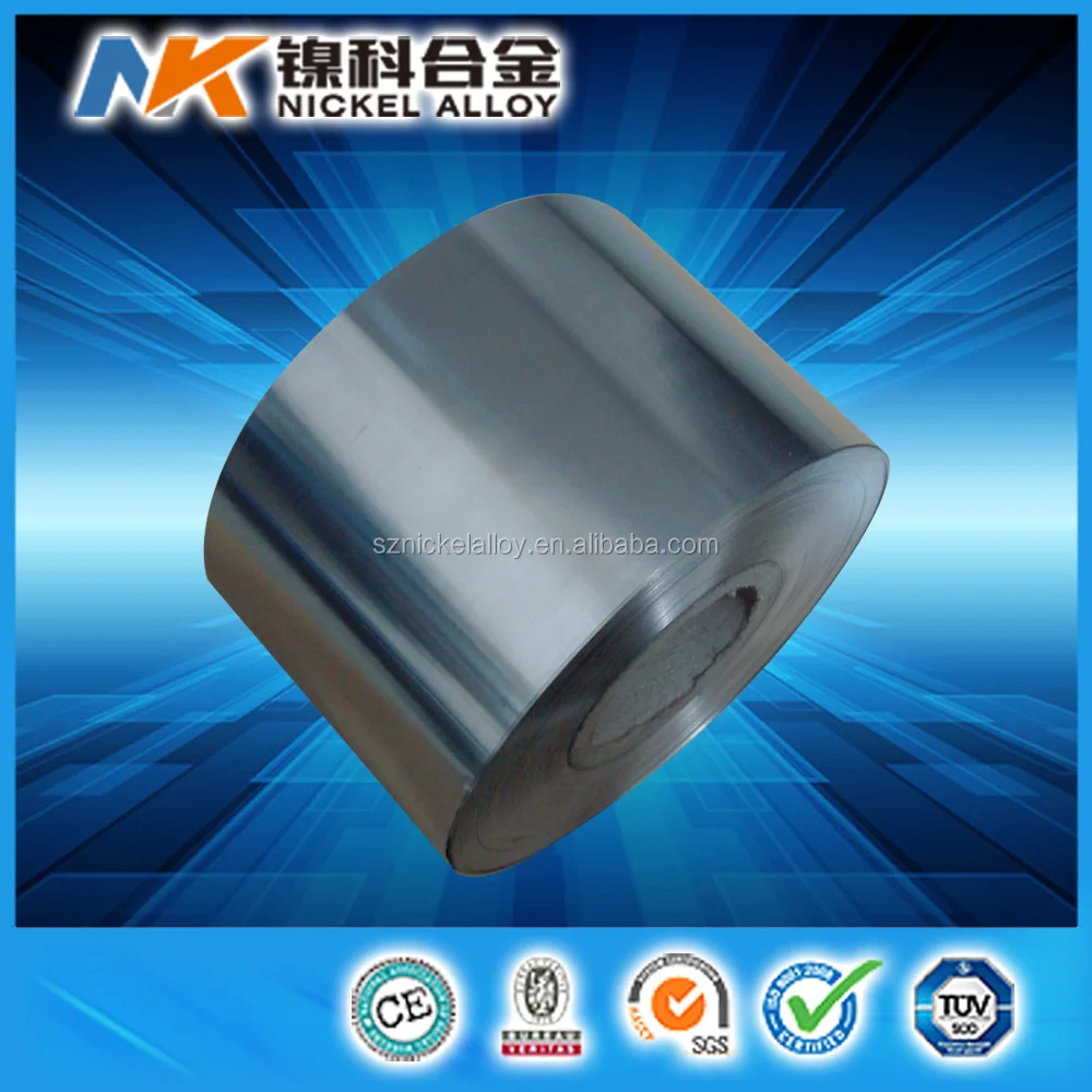 Soft magnetic shielding permalloy mumetal foil