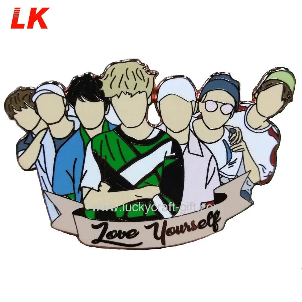 China factory custom nice metal plating hard enamel lapel pins