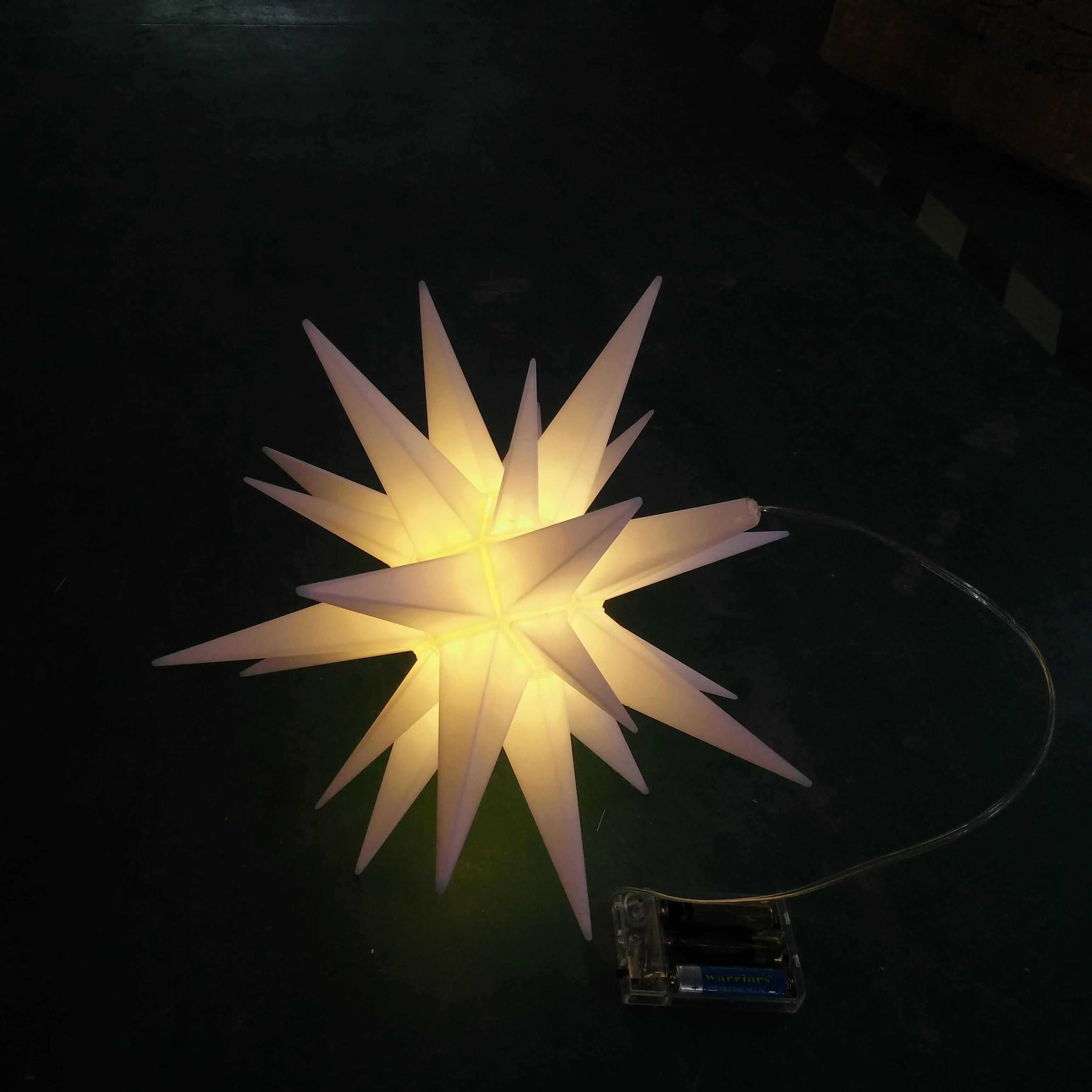 Led 3D Star Light For Indoor Or Outdoor Decoration
