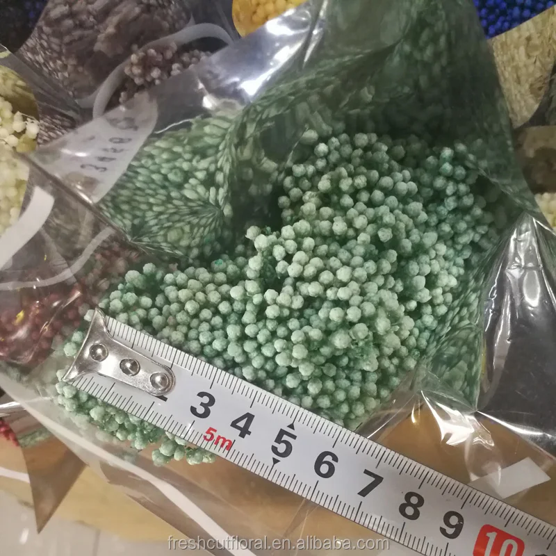 2017 new arrival preserved Millet flower long lasting dried rice flower bouquet at wholesale price