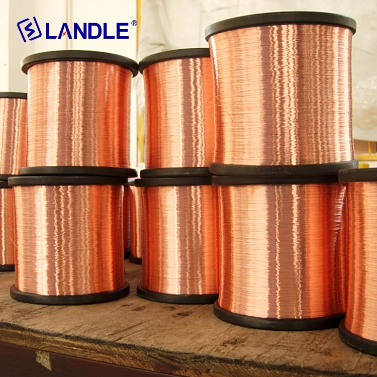 Conductivity 21%  30%  40% IACS CCS Copper Clad Steel Stranded Wire for Earthing Wire or Grounding Wire