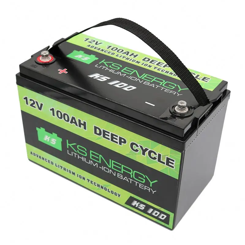 Глубокий цикл металлических коробок lifepo4 12v 100ah литий-ионный аккумулятор