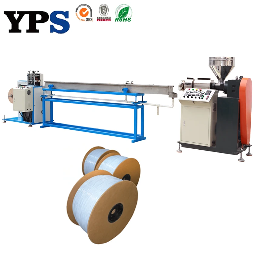 Easy To Operate Auto PVC Plastic Binding Coil Filament Extruder Machine and PVC Filament Extruding Machine