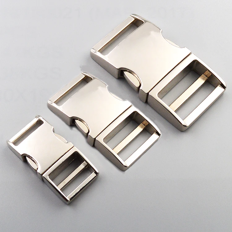 factory new style 5/8 inch quick release buckle metal handbag buckle with magnet