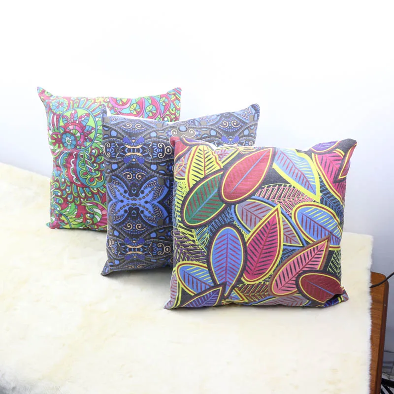 Оптовая продажа, высокое качество ткани ТК тайский подушки печати диван