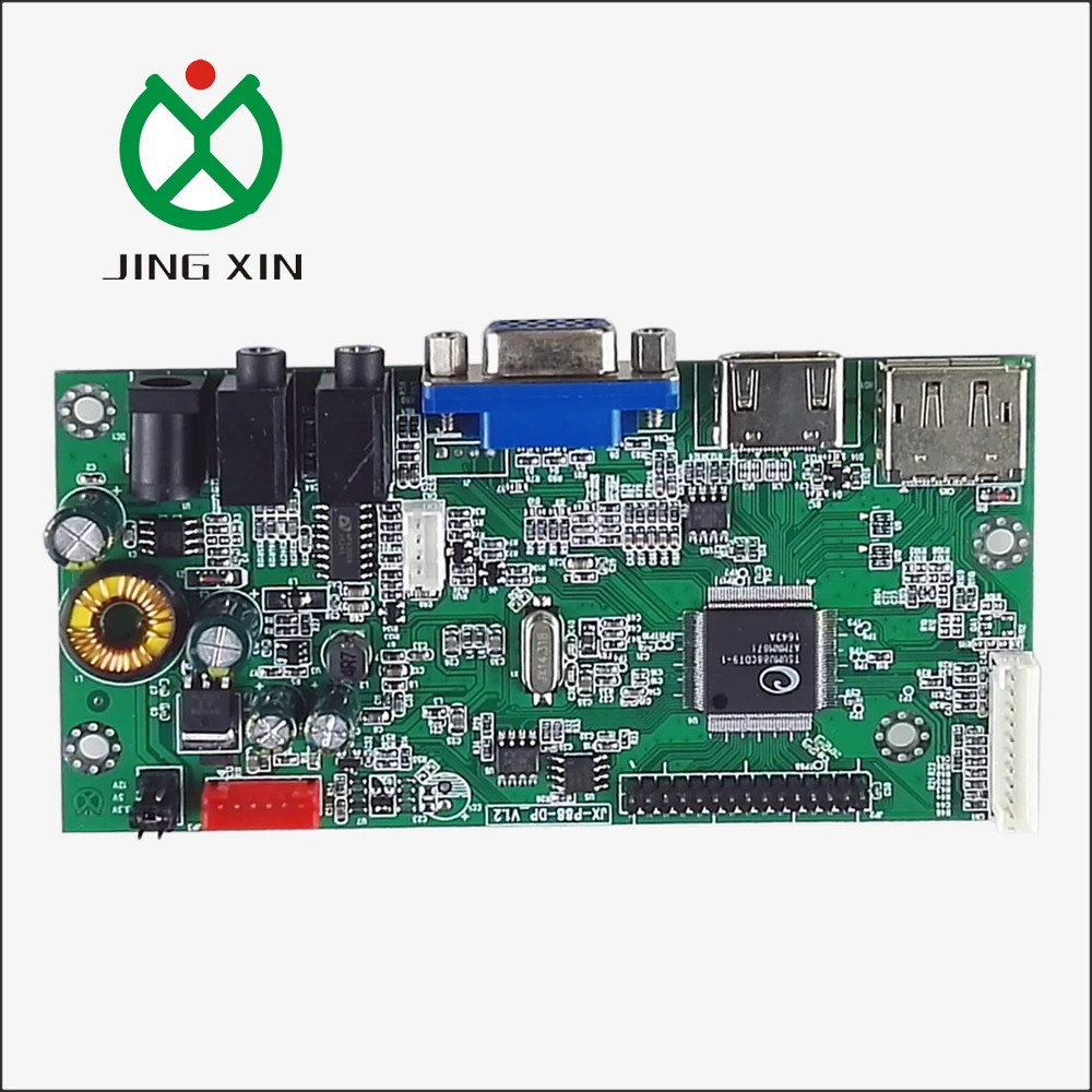 JX-P88DP LCD DP LVDS controller board 1920*1080p resolution  with VGA DP HD input suit for LVDS  screen  monitor