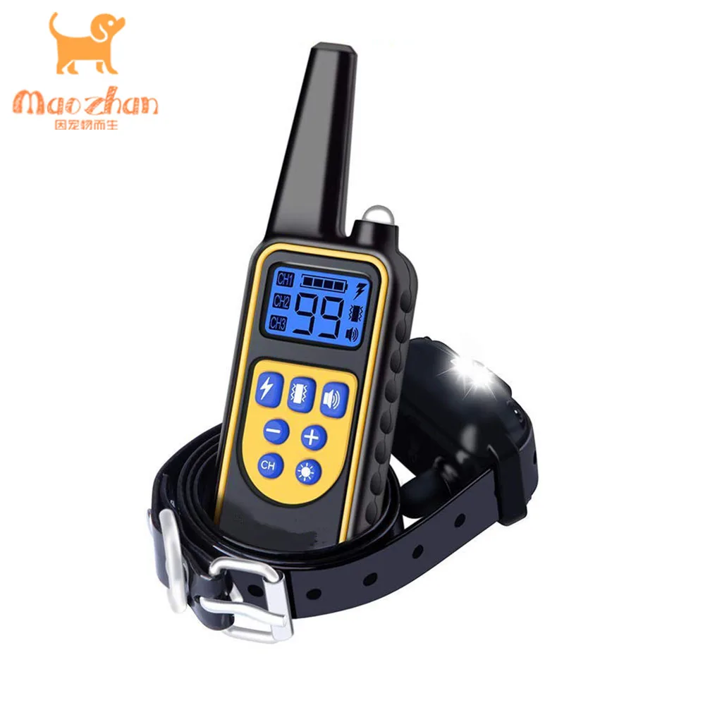 Electronic Remote Pet Dog Training E Collar Shock Collar Dog Training Electric Remote Training Dog Collar