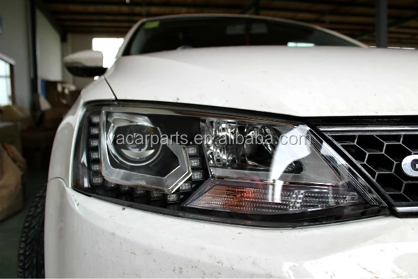 Right hand drive projector lens JettaMK6 headlight