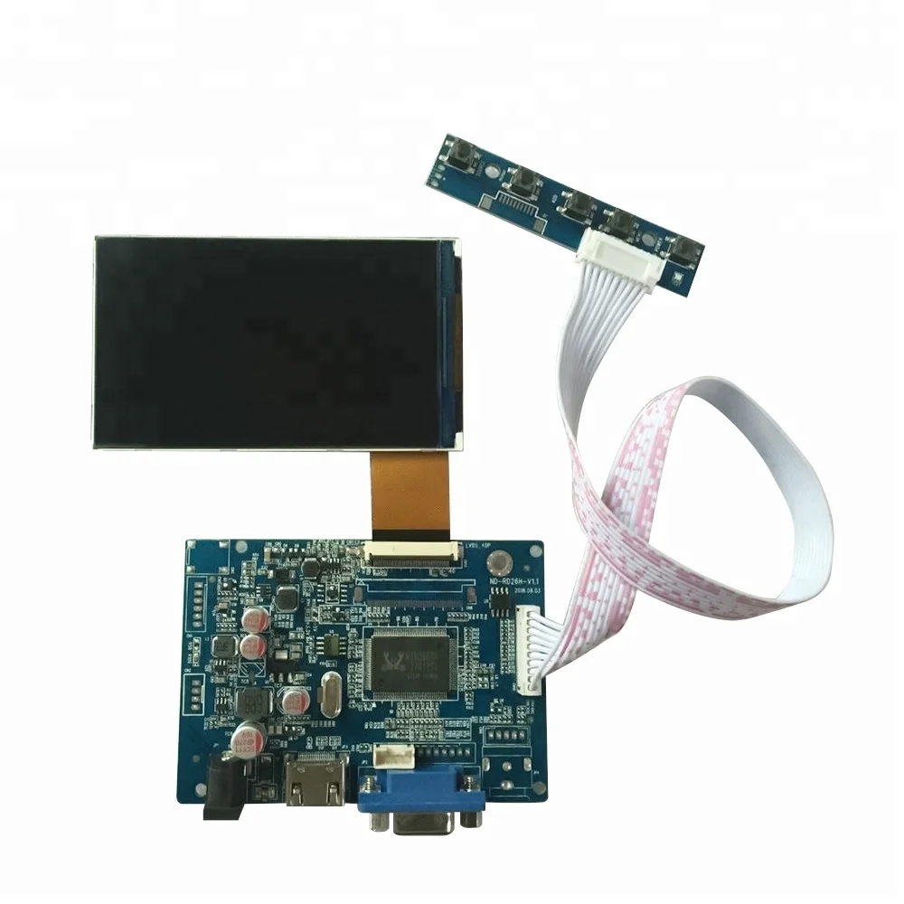 4 inch spi display IPS angle LCD screen with hdmi board