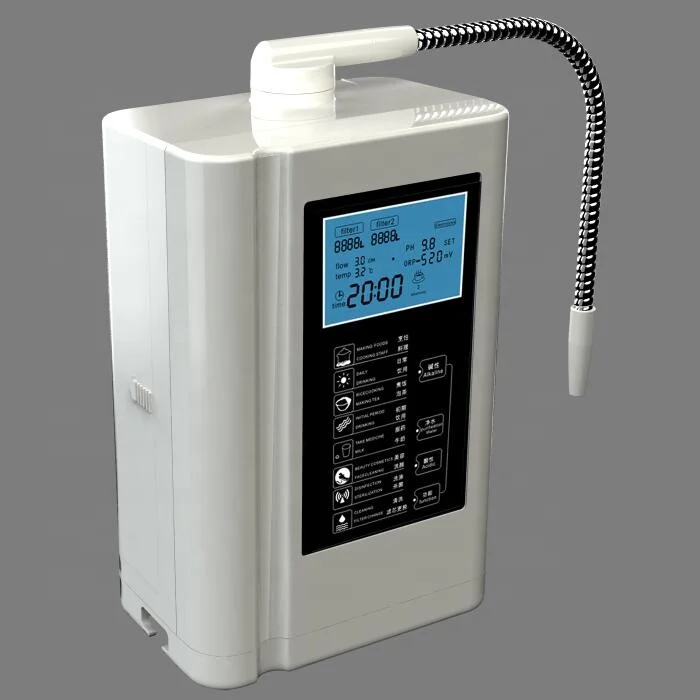 
OEM Alkaline Home Drinking Water Ionizer Filtration Hot Sale Alkaline Water Dispenser Alkaline Water Ionizer Purifier Machine 