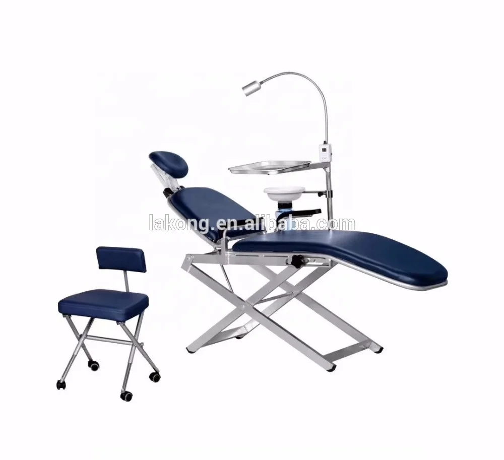 TPC Portable Unit Dental Foldable Chair Easy Folding  Dentist Stool